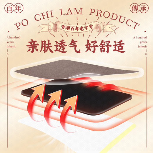 【草本配方】宝芝林 腰椎祛痛保健贴 8贴/盒 商品图3