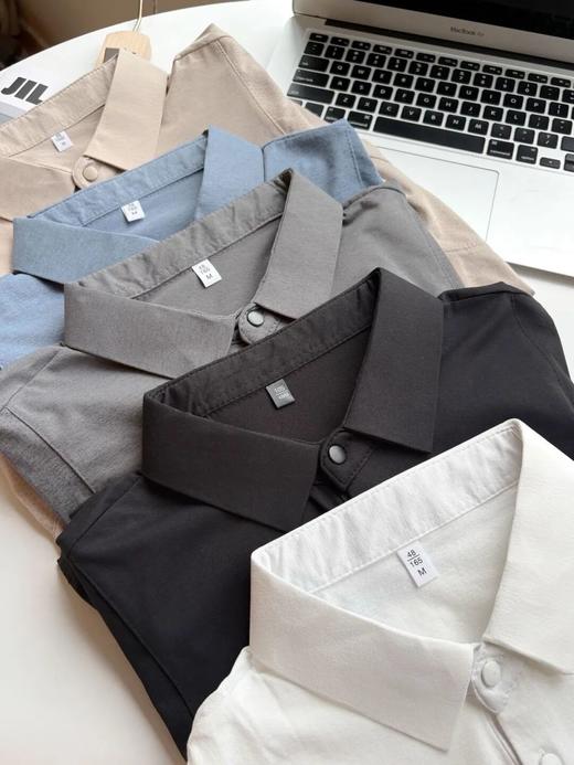 STIU男士秋冬长袖 Polo | 商务专柜级质感，软糯顺滑的触感贴身穿超舒服！ 商品图3