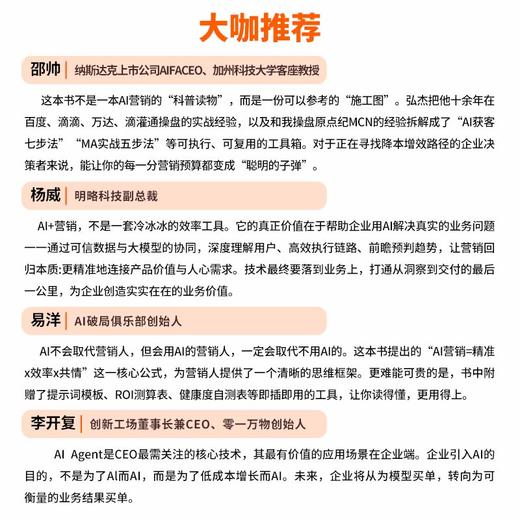 AI营销：引爆低成本增长的实战手册 商品图5