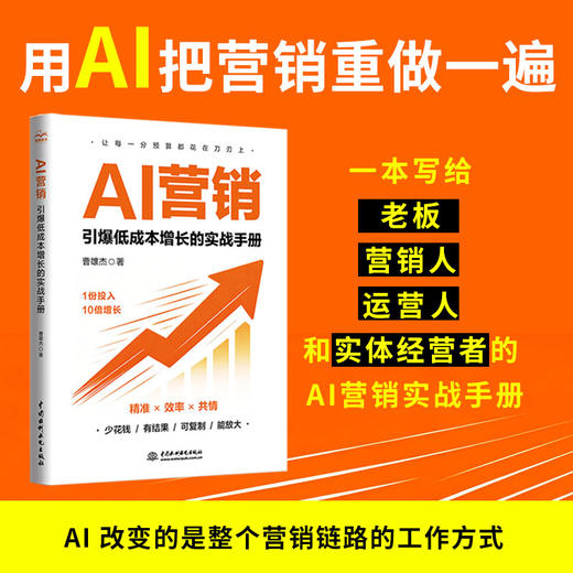AI营销：引爆低成本增长的实战手册 商品图0