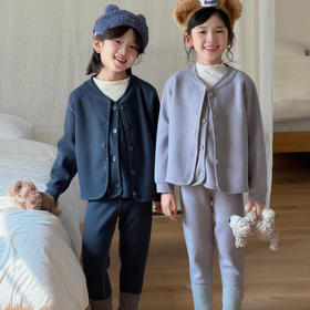 校服神器3件套（上衣+裤子+马甲）儿童秋冬季节保暖内衣校服神器★爱宝好物