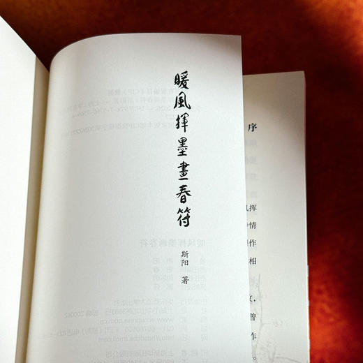 暖风挥墨画春符 斯阳诗集 商品图6