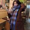 软软糯糯~【显白显瘦 经典百搭】仿羊绒围巾女秋冬季新款加厚保暖围脖显白流苏中长款百搭围巾 17种颜色可选。wc★我有好货★我有好货 商品缩略图1