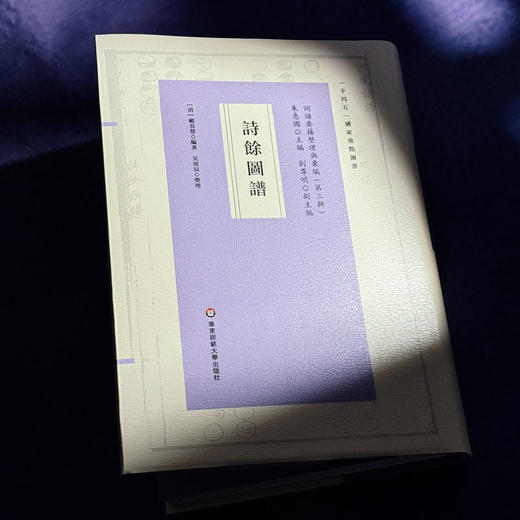 诗馀图谱 词谱要籍整理与汇编 精装 商品图5