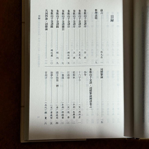 朱饮山千金谱·词体纂论图谱 词谱要籍整理与汇编 精装 商品图9