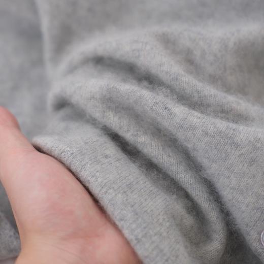 礼挚·拉毛羊绒开衫 | 强烈推荐「云蝶绿」，美到惊艳！均码80-140斤的姐妹都能穿【3-5天发货】 商品图3