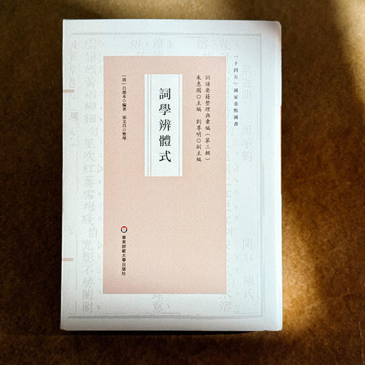词学辨体式 词谱要籍整理与汇编 精装 商品图1