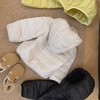 儿童新款儿童排骨纯色棉服男女童连帽加厚保暖亲子装冬季时尚外套90-170 商品缩略图4