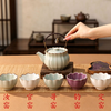 疯抢中！！【央视总台文创《非遗里的中国》官方IP出品】宋代五大名窑汝官哥钧定+非遗技艺古法制釉+一壶五杯 五窑五釉色 CMG防伪标*礼盒装 商品缩略图4