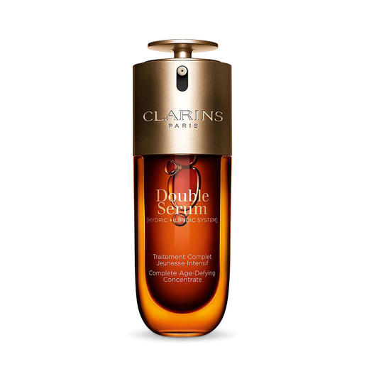 2瓶【预售】法国娇韵诗 Clarins黄金双萃赋活修护精华露 50ml（版本随机） 商品图0