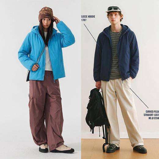 鸟AT*M阿童木系列同款 · 全新升级轻量化PI棉羊毛防寒服 商品图0