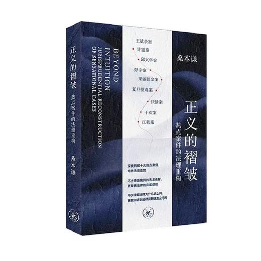 正义的褶皱：热点案件的法理重构【三联】 商品图1