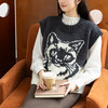 苏苏姐家猫嘟嘟毛衣手工DIY编织棒针羊毛线衣服毛线团自制材料包 商品缩略图3