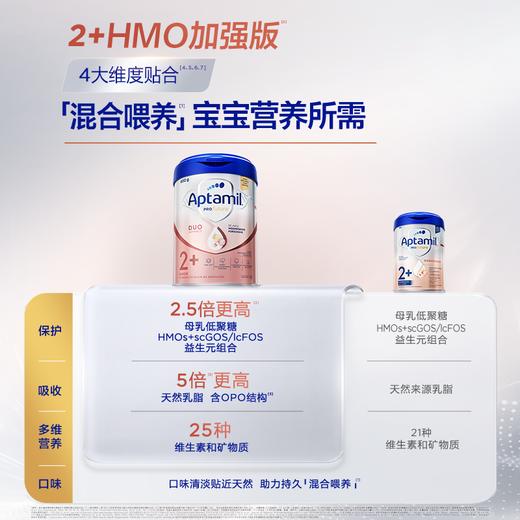 【品牌直供】德国Aptamil爱他美白金版儿童配方奶粉 2+段 2周岁及以上 800g【超过6罐请分开下单】 商品图1