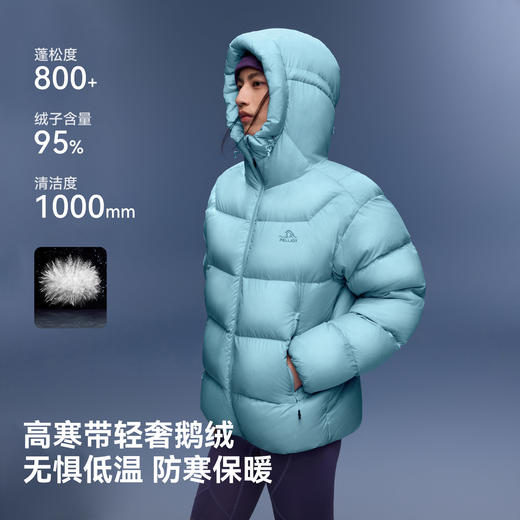 【王星越同款】伯希和极光Pro户外羽绒服新款800蓬鹅绒连帽外套 商品图1