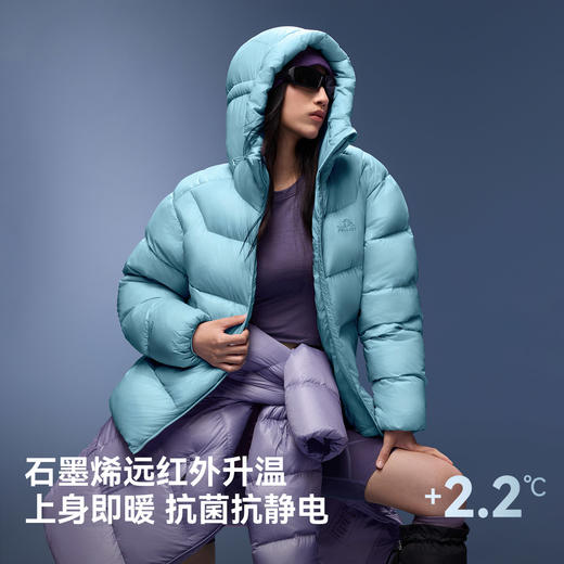 【王星越同款】伯希和极光Pro户外羽绒服新款800蓬鹅绒连帽外套 商品图2