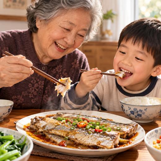 疯抢中！！顺丰冷链【双11活动！下单即送非遗水磨年糕】【正宗舟山雷达网带鱼】鱼身厚实 肉质鲜嫩 不腥不腻 刺少好吃 营养丰富 老少皆宜 带鱼段/整条带鱼/手提盒装 商品图6