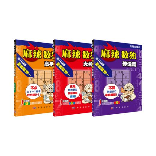 【全3册】麻辣数独 （日）冈本广 科学出版社 商品图0