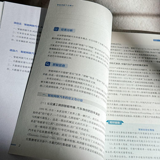 智能网联汽车概论 微课版 智能网汽车基数专业教材 商品图8