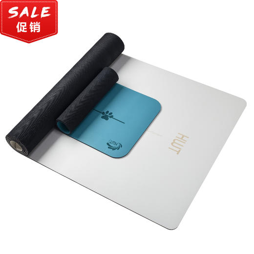 HWT华威特新款PU土豪小脚丫瑜伽垫 跪垫打座垫 头倒立垫64CM*33cm 商品图3