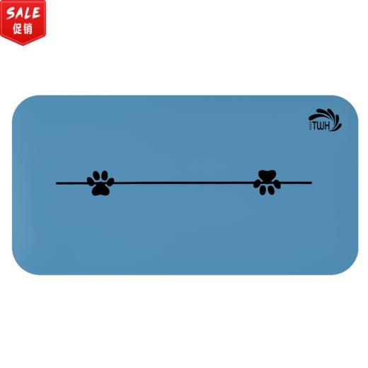 HWT华威特新款PU土豪小脚丫瑜伽垫 跪垫打座垫 头倒立垫64CM*33cm 商品图2