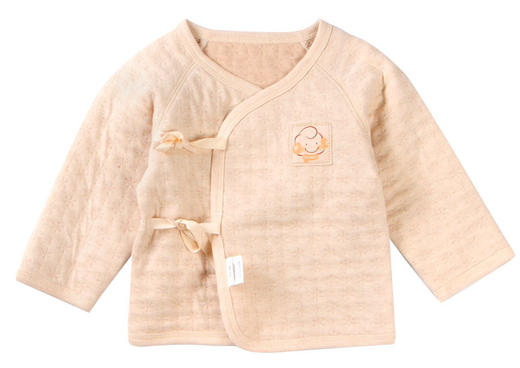 棉果果秋冬季新疆彩棉男童女童空气层半背衣M401110117601 商品图1