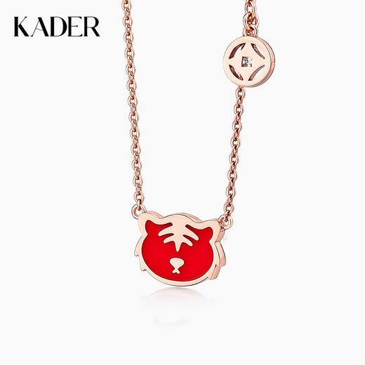 KADER十二生肖项链女夏2022年新款小众设计高级感七夕礼物送女友 商品图5