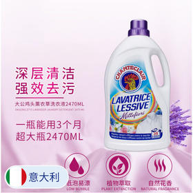 CHANTECLAIR大公鸡管家薰‎衣草洗衣液2470ml