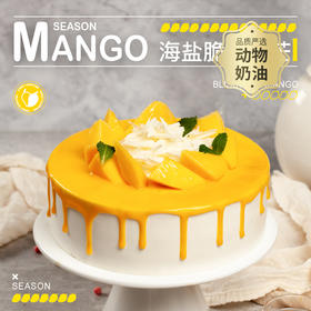 【会员特惠178元起】新鲜芒果，更健康更好吃！海盐脆脆芒芒蛋糕（咸阳）