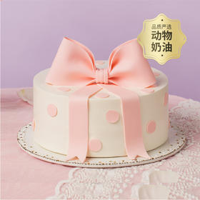 【送女神】女神之礼蛋糕，草莓酱夹心，视觉与味觉的双重享受（1P139.9）