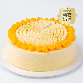 【清甜多汁】芒芒雪山蛋糕，香甜多汁新鲜芒果+细腻芒果奶油（厦门）