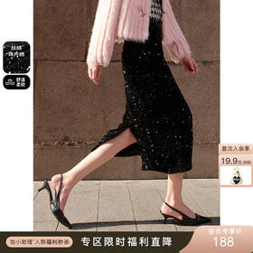 超级吸睛的亮片裙