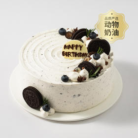 【奥利奥】黑巧脆脆蛋糕，奶油配上奥利奥，顺滑口感中带着香脆颗粒感（北京幸福西饼蛋糕ZJ）
