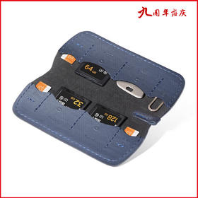 PGYTECHSD卡包单反微单相机TF卡内存卡套数码SIM储存卡皮夹便携包CF XD卡存储卡整理收纳保护套 (深海蓝）