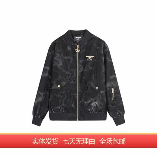 【自营】NEWERA BOYLONDON老鹰大LOGO印花夹克秋季男女同款 B213NN200302 商品图0