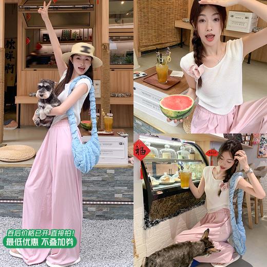 <曾小咸推荐>小飞袖针织短袖  商品图3