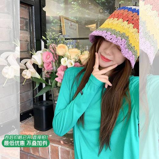 <曾小咸推荐>巨折清仓秒杀，稀有现货24小时发【仅限今日】秋冬打底衫简约基本款圆领宽松百搭纯色上衣 商品图1