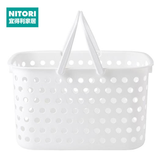 白色提手洗衣篮 23L/35L 商品图0