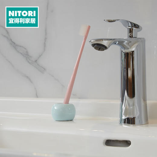 简约陶瓷牙刷架 蓝色 商品图0