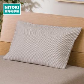 枕套 水洗棉 棕色 ST