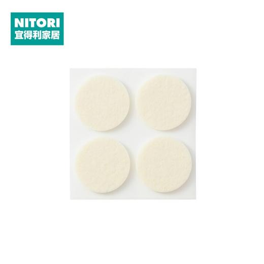 高密度毛毡垫 12枚 白色 商品图0