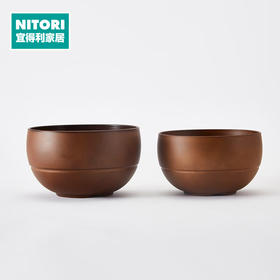 10cm日式汤碗 棕色 PW MULTI S