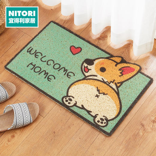 室外门垫 大臀柯基 商品图0