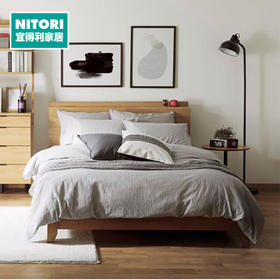 被套 水洗棉 灰色/米色/棕色 单人约150*210cm/双人约200*230cm/大双人约220*240cm