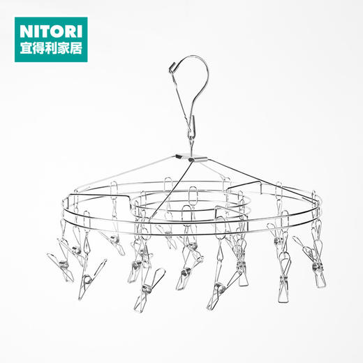 不锈钢晾衣夹18夹 商品图0