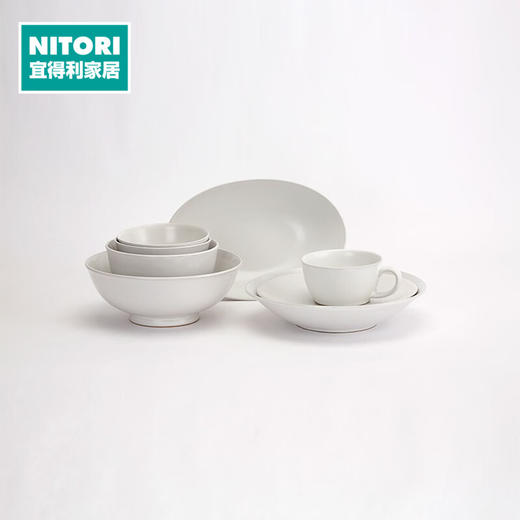 24cm深盘 轻量白色 商品图0