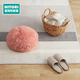 拖鞋 仿麻风 驼色 M