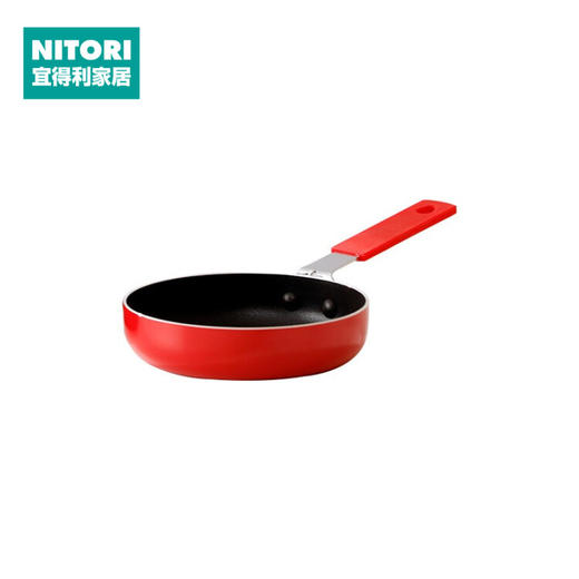 迷你煎锅 直径约14cm 红色 商品图0