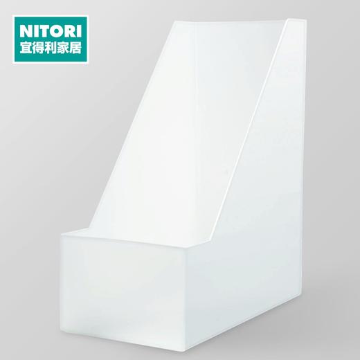 N-A4文件收纳立盒 宽 透明 商品图0