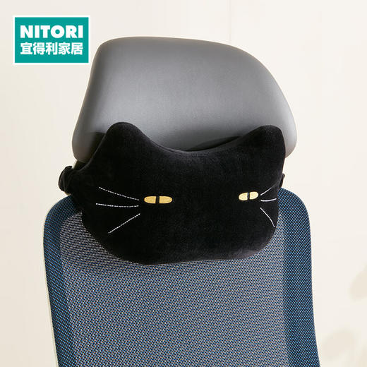 家居汽车靠枕办公室颈枕黑猫 黑猫SC215 商品图0